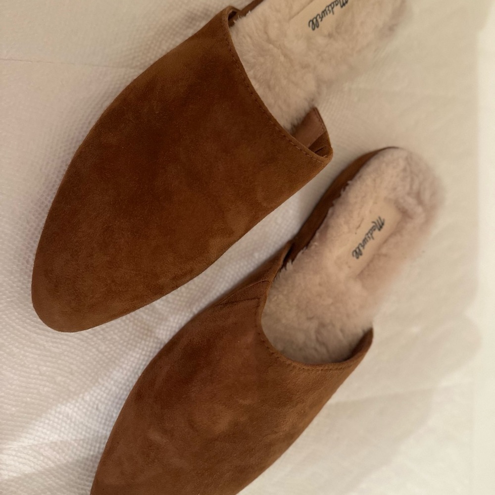 Madewell Brown Suede Flats